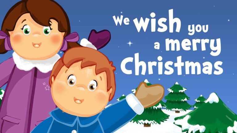 🎄 We Wish You a Merry Christmas – Chant pour enfants avec les paroles