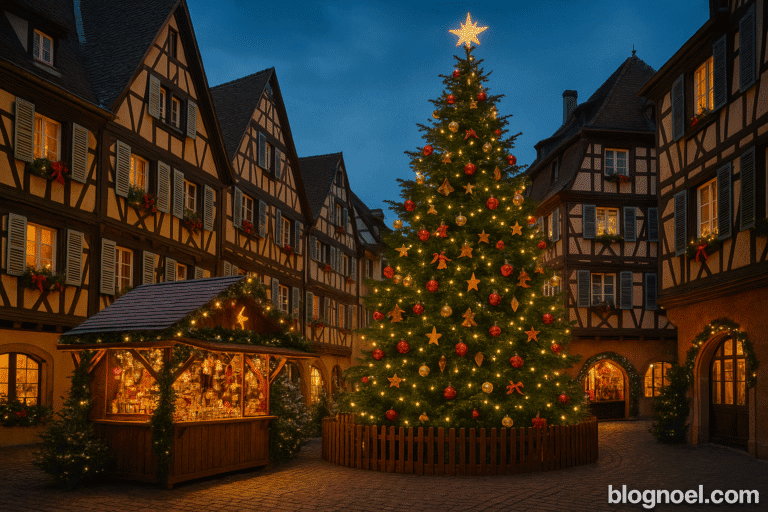 marché de noël à Colmar blognoel alsace France