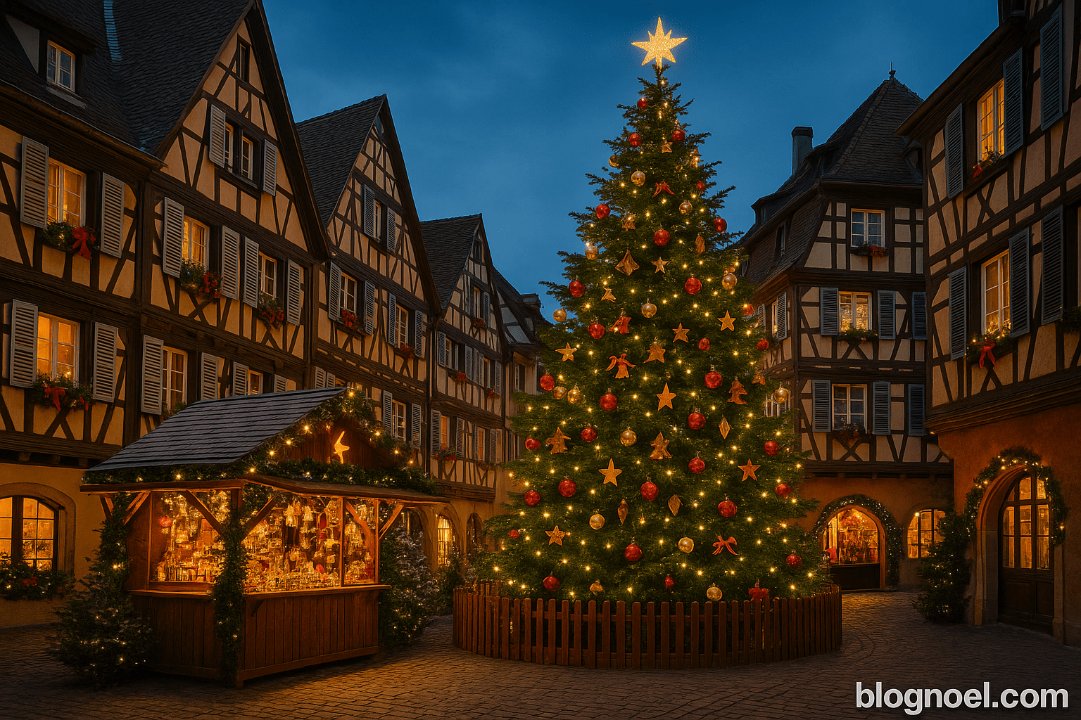 marché de noël à Colmar blognoel alsace France