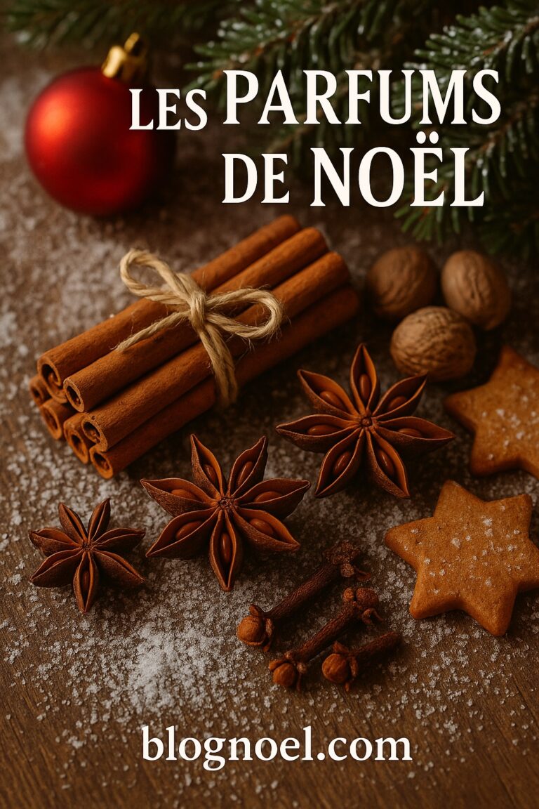parfums de noel bonnes odeurs de fêtes