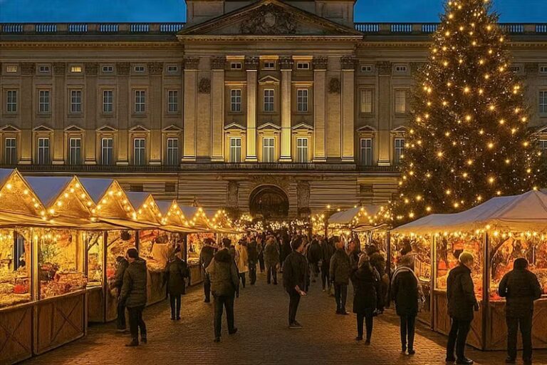 Un marché de Noël à Buckingham ? Une supercherie née de l’IA