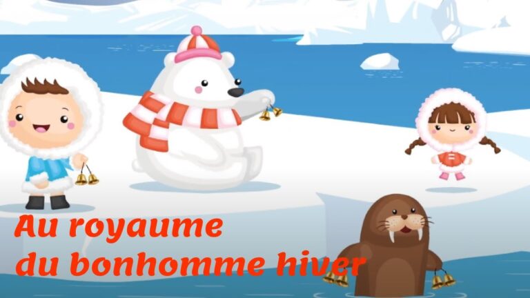 Au royaume du bonhomme hiver – Comptine de Noël avec paroles pour bébé et maternelle – Musique de Noël