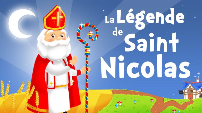 La légende de Saint Nicolas (chanson pour petits avec paroles) – Musique de Noël
