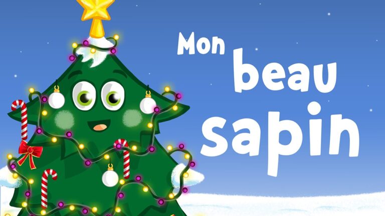 Mon beau sapin roi des forêts (chanson de Noël pour petits avec paroles) – Musique de Noël