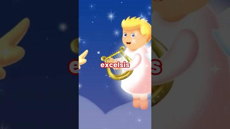Les anges dans nos campagnes 😇 Gloria In Excelsis Deo / Chanson de Noël pour petits avec paroles – Musique de Noël